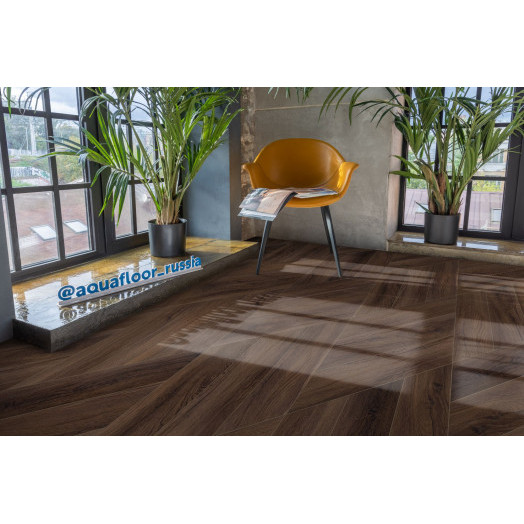 AquaFloor Parquet Chevron Glue AF2559PGCh фото в интерьере