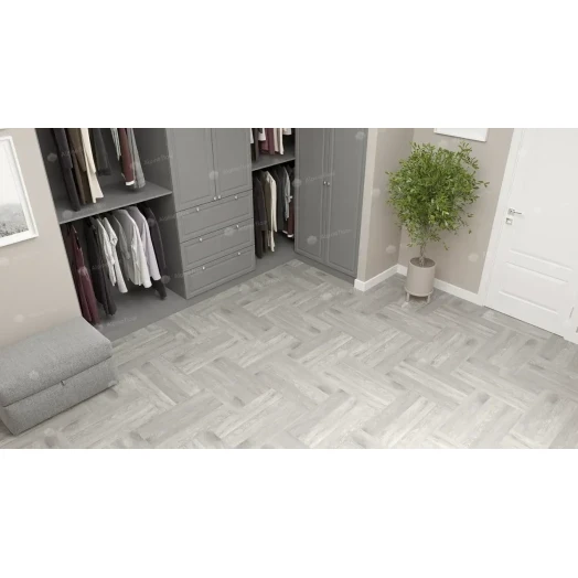 SPC ламинат AlpineFloor Light Parquet Дуб Полис фото в интерьере