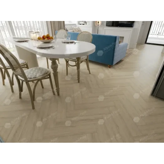 SPC ламинат AlpineFloor Light Parquet Дуб Денеб фото в интерьере