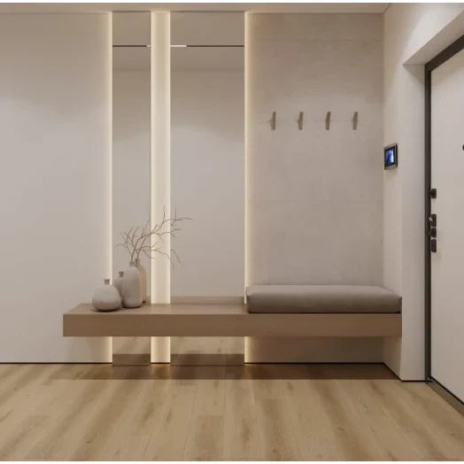 SPC ламинат Floorwood Residence Дуб Идиль фото в интерьере