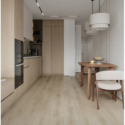 SPC ламинат Floorwood Quantum Дуб Тэйлор фото в интерьере