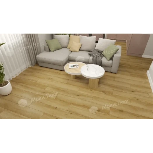 Ламинат Alpine Floor Intensity Дуб Ливорно LF101-06 фото в интерьере