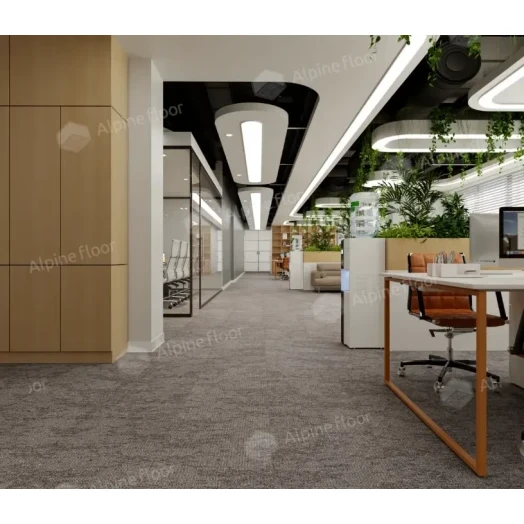 Ковровая плитка Alpine Floor Astoria Грейс 401-3 фото в интерьере