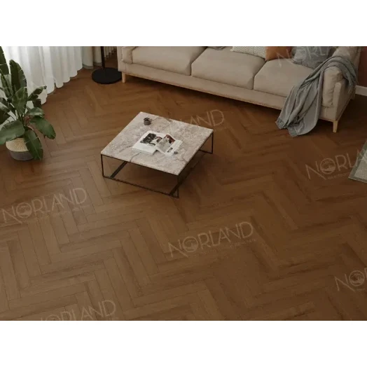 Ламинат Norland Herringbone Elegant Strong Дуб Этна LF304-20 фото в интерьере