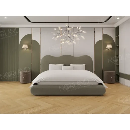 Ламинат Norland Herringbone Elegant Strong Дуб Тавора LF304-07 фото в интерьере