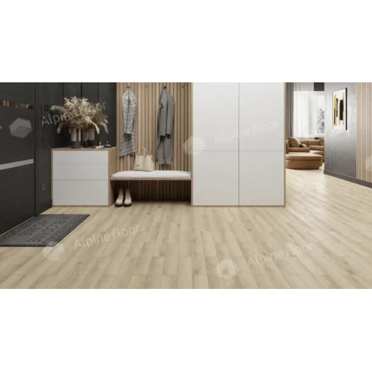 Ламинат Alpine Floor Herringbone Pro 8 Дуб Орлеан фото в интерьере