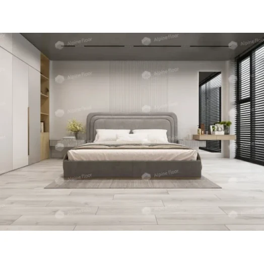 SPC ламинат AlpineFloor Classic Light Ясень серый SPC ламинат AlpineFloor Classic Light Ясень серый фото в интерьере