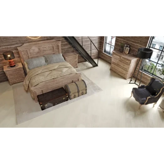 SPC ламинат AlpineFloor Classic Light Дуб Арктик фото в интерьере