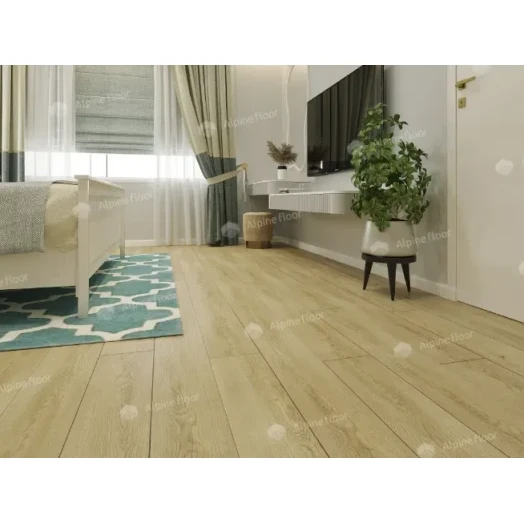 SPC ламинат AlpineFloor Classic Light Тисс SPC ламинат AlpineFloor Classic Light Тисс фото в интерьере