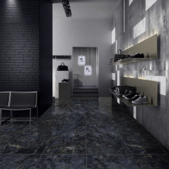 Керамогранит Primavera Hex Azul high glossy 60*120 см
