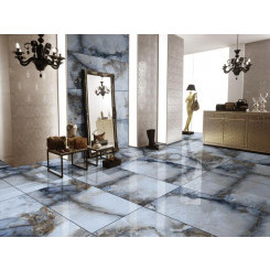 Керамогранит Primavera Jakarta Blue carving 60*120 см